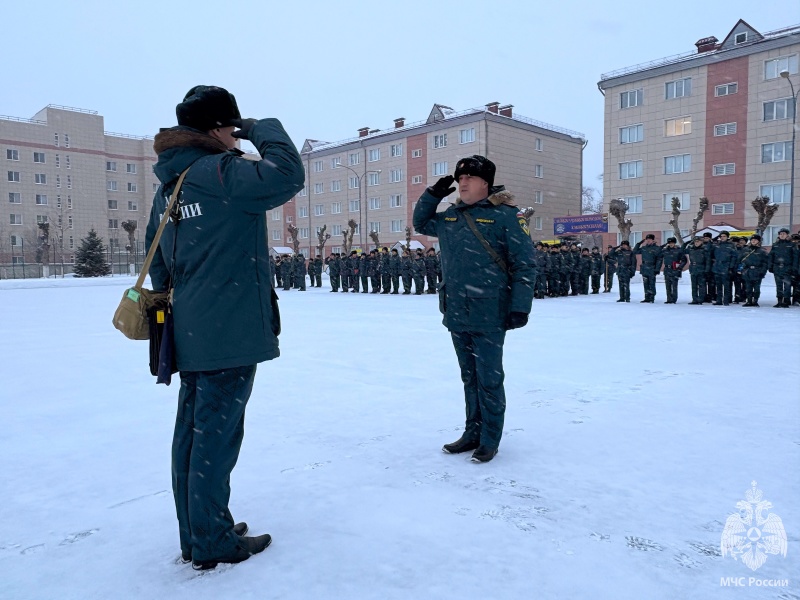 В ФГКУ «Волжский СЦ МЧС России» начался зимний период обучения 2026 учебного года!