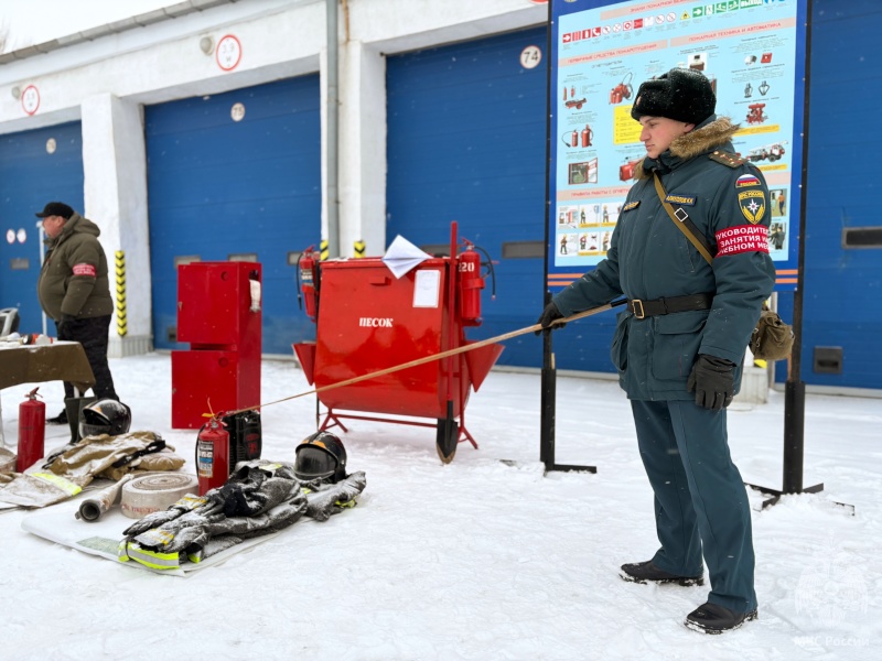 В ФГКУ «Волжский СЦ МЧС России» начался зимний период обучения 2026 учебного года!