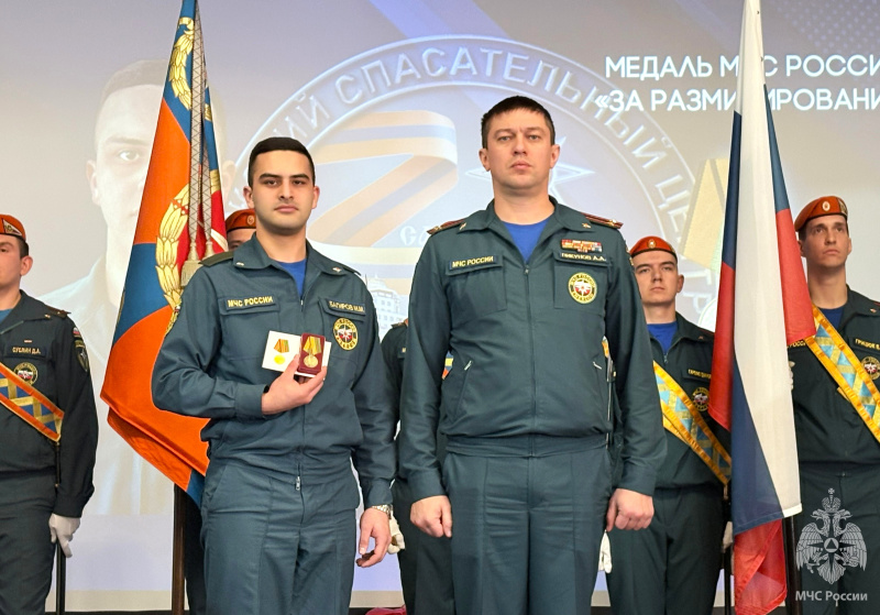 В центре прошли торжественное мероприятие и праздничный концерт, приуроченные ко Дню защитника Отечества