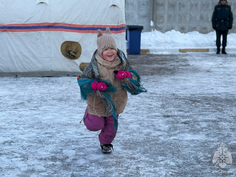 В Волжском спасательном центре состоялись традиционные масленичные гуляния!