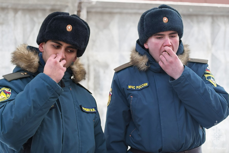 В Волжском спасательном центре состоялись традиционные масленичные гуляния!