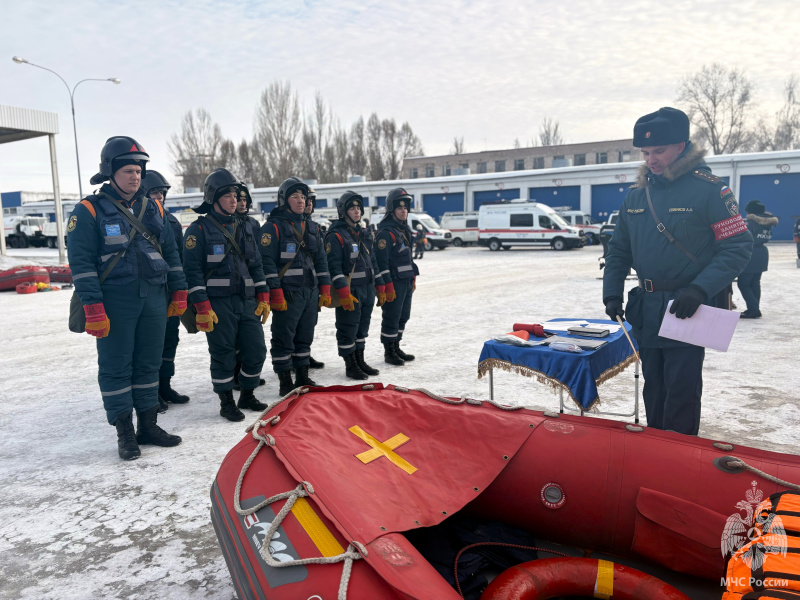 В центре прошла подготовка аэромобильной группировки к периоду весеннего половодья