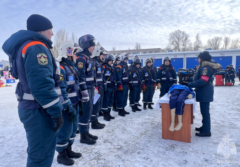 В центре прошла подготовка аэромобильной группировки к периоду весеннего половодья