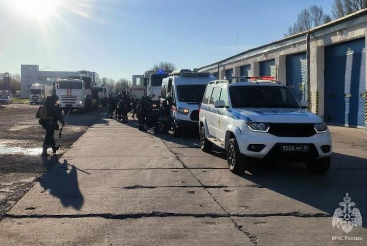 Волжский спасательный центр МЧС России направлен в Сызрань  для ликвидации последствий ЧС