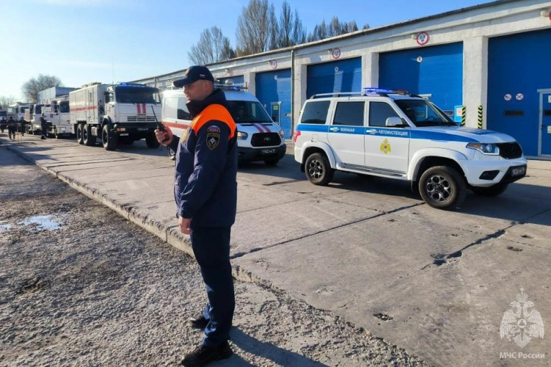 Волжский спасательный центр МЧС России направлен в Сызрань  для ликвидации последствий ЧС