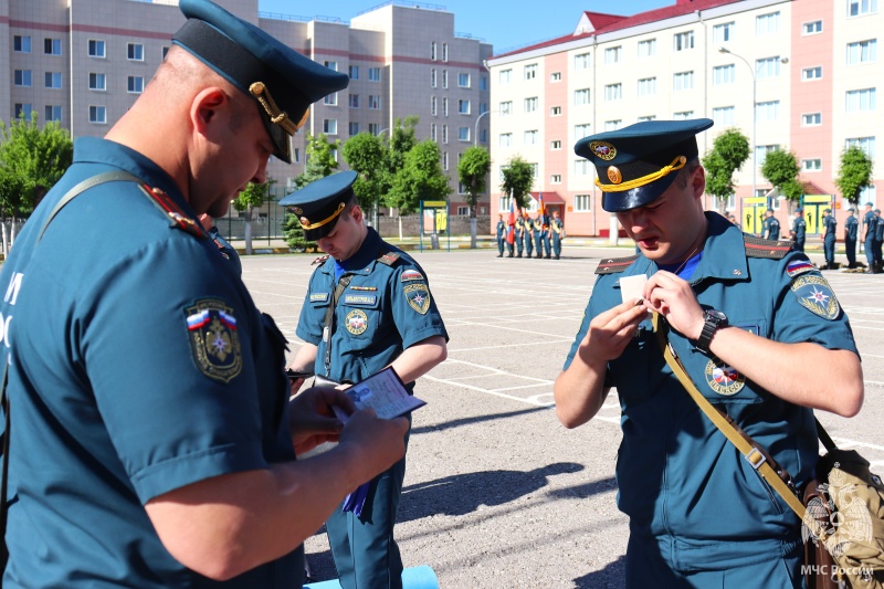 В спасательном центре началась сдача итоговой проверки личного состава за зимний период обучения 2026 года