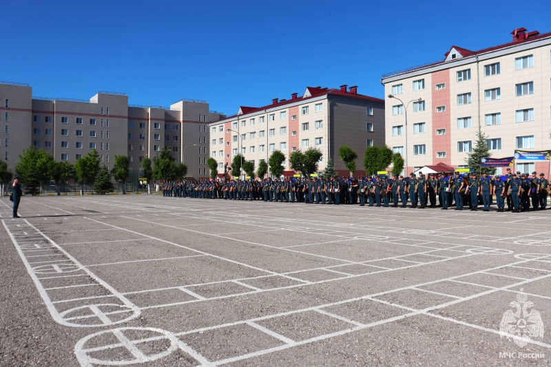 В спасательном центре началась сдача итоговой проверки личного состава за зимний период обучения 2026 года