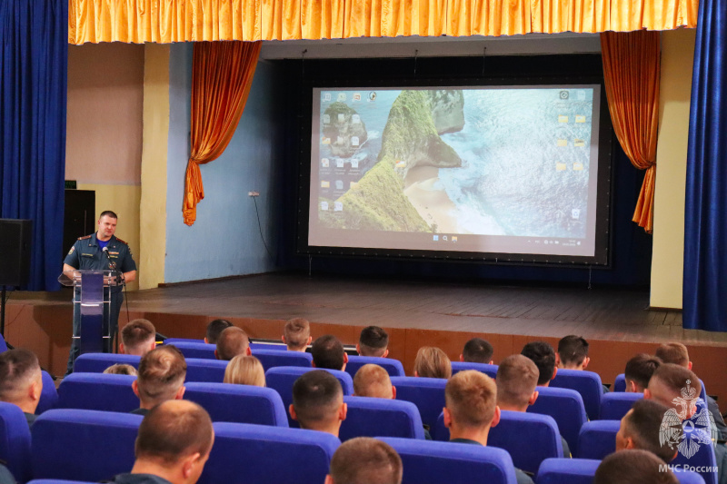 В Волжском спасательном центре подвели итоги контрольной проверки за зимний период обучения 2026 года