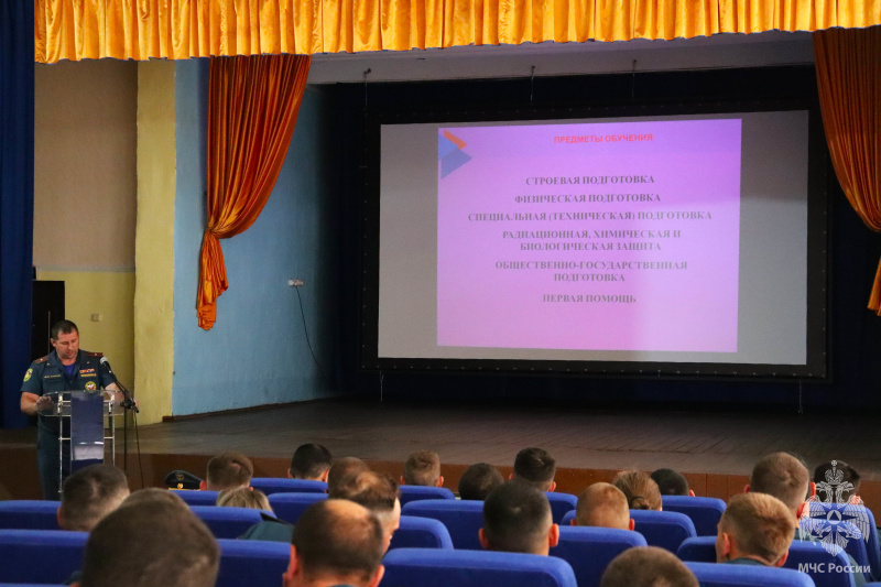 В Волжском спасательном центре подвели итоги контрольной проверки за зимний период обучения 2026 года