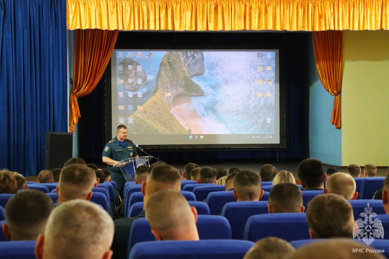 В Волжском спасательном центре подвели итоги контрольной проверки за зимний период обучения 2026 года