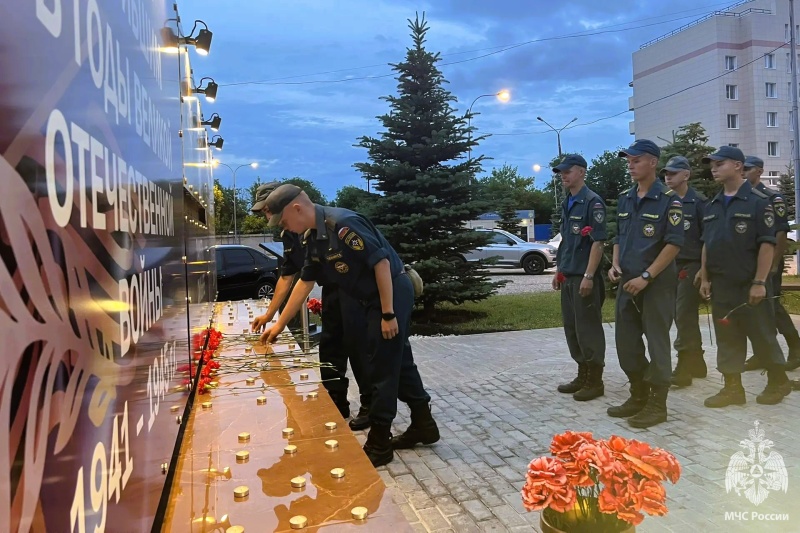 «Никто не забыт, ничто не забыто» – Волжский спасательный центр почтил память героев Великой Отечественной войны