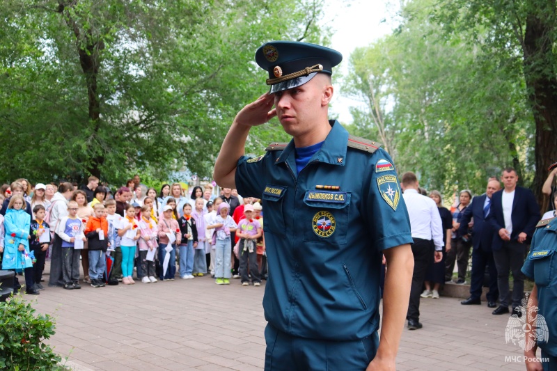 «Никто не забыт, ничто не забыто» – Волжский спасательный центр почтил память героев Великой Отечественной войны
