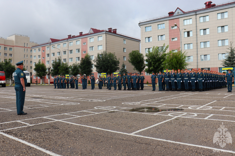 В Волжском спасательном центре состоялась торжественная церемония приведения молодого пополнения к Военной присяге!