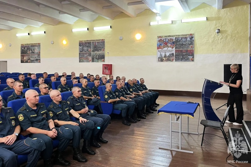 В спасательном центре почтили память героев Бородинского сражения